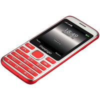Телефон мобільний Prestigio 1281 Duo Red (PFP1281DUORED) Diawest