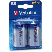 Батарейка Verbatim D alcaline * 2 (49923) Diawest