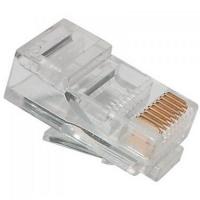 Конектор Ritar RJ45 cat.5e UTP 8P8C PREMIUM (позолоченные контакты) 100 шт (13193) Diawest