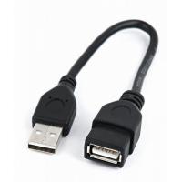 Дата кабель USB 2.0 AM/AF 0.15m Cablexpert (CCP-USB2-AMAF-0.15M) Diawest