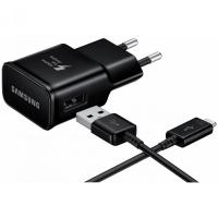 Зарядний пристрій Samsung 2A + Type-C Cable (Fast Charging) Black (EP-TA20EBECGRU) Diawest