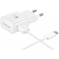 Зарядний пристрій Samsung 2A + Type-C Cable (Fast Charging) White (EP-TA20EWECGRU) Diawest