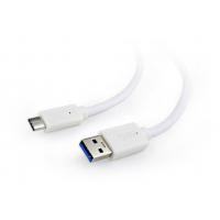 Дата кабель USB 3.0 AM to Type-C 1.0m Cablexpert (CCP-USB3-AMCM-1M-W) Diawest