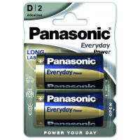 Батарейка Panasonic D LR20 Everyday Power * 2 (LR20REE/2B) Diawest