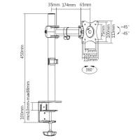 Кронштейн ITech MBS-02F Diawest