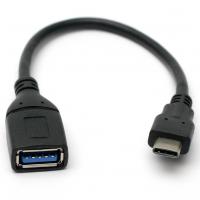 Дата кабель USB 3.0 Type-C to AF 0.1m PowerPlant (KD00AS1257) Diawest