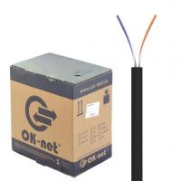 Кабель мережевий OK-Net UTP 305м 2 пары (КПП-ВП (100) 2х2х0,50 / 305) Diawest