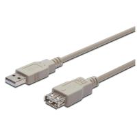 Дата кабель USB 2.0 AM/AF 5.0m Assmann (AK-300202-050-E) Diawest