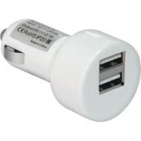 Зарядний пристрій Defender UCA-15, 2*USB, 5V/2.1A, White (83562) Diawest