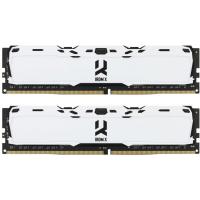 Модуль пам'яті для комп'ютера DDR4 16GB (2x8GB) 3000 MHz IRDM White GOODRAM (IR-XW3000D464L16S/16GDC) Diawest