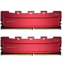 Модуль памяти для компьютера DDR4 16GB (2x8GB) 3466 MHz Kudos Red eXceleram (EKRED4163418AD) Diawest