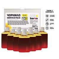 Чернила Barva Epson Universal №1 Yellow 10x100мл ServicePack (EU1-1SP-Y) Diawest