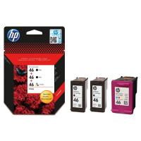 Картридж HP DJ No. 46 Ultra Ink Advantage 2Black+1Color (F6T40AE) Diawest