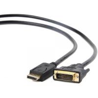 Кабель мультимедийный Display Port to DVI 24+1pin, 1.8m Cablexpert (CC-DPM-DVIM-1.8М) Diawest
