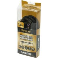 Кабель мультимедийный HDMI to HDMI 3.0m Viewcon (VC-HDMI-509-3m) Diawest