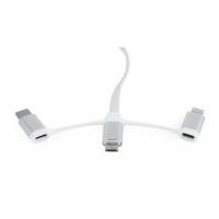 Дата кабель USB 2.0 AM to Lightning/Micro/Type-C 1.0m Cablexpert (CC-USB2-AMLM32-1M-W) Diawest