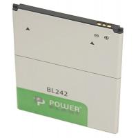 Акумуляторна батарея PowerPlant Lenovo A6000 (BL242) 2300mAh (SM130030) Diawest