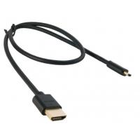 Кабель мультимедійний micro HDMI to HDMI 0.5m EXTRADIGITAL (KBD1678) Diawest