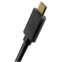 Кабель мультимедийный micro HDMI to HDMI 0.5m EXTRADIGITAL (KBD1678) Diawest