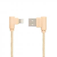 Дата кабель USB 2.0 AM to Lightning Pro Emperor 1A Gold Gelius (63249) Diawest