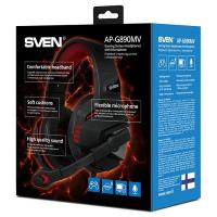 Навушники SVEN AP-G890MV black-red Diawest