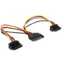 Кабель живлення SATA power 0.15m Cablexpert (CC-SATAM2F-02) Diawest