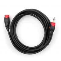 Кабель мультимедійний Jack 3.5mm M/F 3 m Vinga (VCPDCJ35MF3BK) Diawest