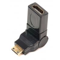 Перехідник mini HDMI AM to HDMI AF PowerPlant (KD00AS1300) Diawest