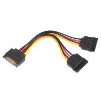 Кабель живлення SATA power 0.15m Cablexpert (CC-SATAM2F-01) Diawest