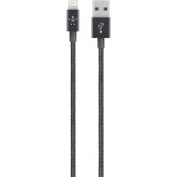 Дата кабель USB 2.0 AM to Lightning 1.2m MIXIT PREMIUM METALLIC black Belkin (F8J144BT04-BLK) Diawest
