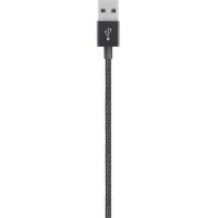 Дата кабель USB 2.0 AM to Lightning 1.2m MIXIT PREMIUM METALLIC black Belkin (F8J144BT04-BLK) Diawest