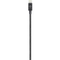 Дата кабель USB 2.0 AM to Lightning 1.2m MIXIT PREMIUM METALLIC black Belkin (F8J144BT04-BLK) Diawest