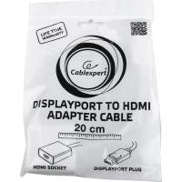 Перехідник DisplayPort to HDMI Cablexpert (A-DPM-HDMIF-002-W) Diawest