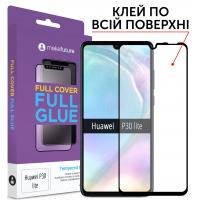 Стекло защитное MakeFuture для Huawei P30 Lite Black Full Cover Full Glue (MGF-HUP30L) Diawest