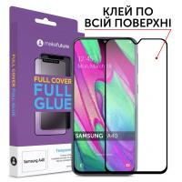 Стекло защитное MakeFuture Samsung A40 (A405) Full Cover Full Glue (MGF-SA405) Diawest