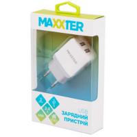 Зарядний пристрій Maxxter 2 USB, 5V/2.4A (UC-25A) Diawest
