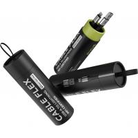 Дата кабель USB 2.0 AM to Lightning 1.0m MFI Flex Gray Pixus (4897058530971) Diawest