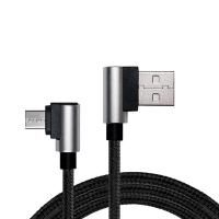 Дата кабель USB 2.0 AM to Micro 5P 1.0m Premium black REAL-EL (EL123500031) Diawest