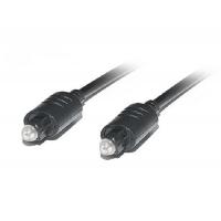 Кабель мультимедийный Optical Toslink M-M 2m black REAL-EL (EL123500037) Diawest