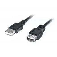 Дата кабель USB 2.0 AM/AF 3.0m Pro black REAL-EL (EL123500029) Diawest