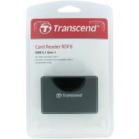 Зчитувач флеш-карт Transcend USB 3.1 Black (TS-RDF8K2) Diawest