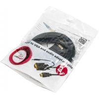 Перехідник HDMI to VGA 3.0m Cablexpert (A-HDMI-VGA-03-10) Diawest
