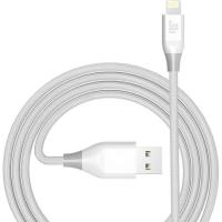 Дата кабель USB 2.0 AM to Lightning 1.2m MFi 19AWG Nylon White Tronsmart (210343) Diawest