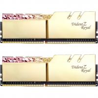 Модуль пам'яті для комп'ютера DDR4 16GB (2x8GB) 3200 MHz Trident Z Royal RGB Gold G.Skill (F4-3200C16D-16GTRG) Diawest