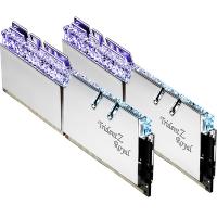 Модуль пам'яті для комп'ютера DDR4 16GB (2x8GB) 3200 MHz Trident Z Royal RGB Silver G.Skill (F4-3200C16D-16GTRS) Diawest