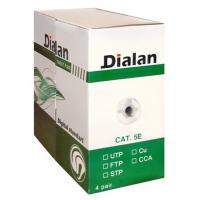 Кабель мережевий Dialan UTP 305м КПВ 4*2*0,50 [СU] cat.5e (10557) Diawest