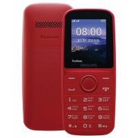 Телефон мобільний Philips Xenium E109 Red Diawest