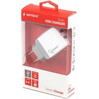 Зарядний пристрій GEMBIRD 2 USB (5V/3.4A) (MP3A-UC-AC10) Diawest