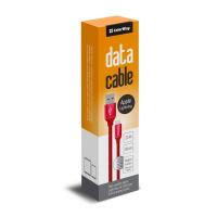 Дата кабель ColorWay Кабель Colorway USB - Apple Lightning 2.1А 1м червоний (CW-CBUL004-RD) Diawest