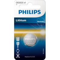 Батарейка PHILIPS CR2025 Lithium * 1 (CR2025/01B) Diawest